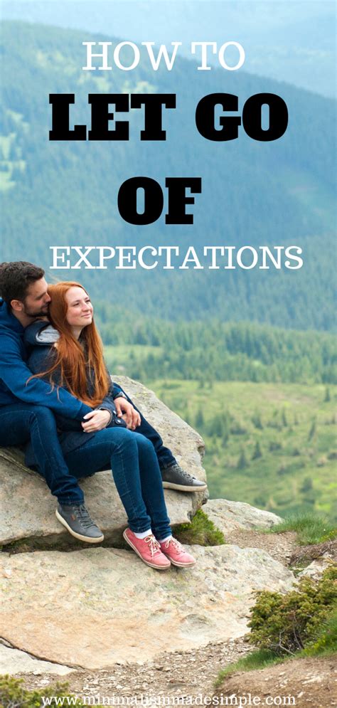 letting go of expectations in dating
